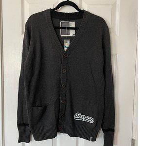 NWT Bruzer NCAA Oregon Ducks Button Down Cardigan - Medium